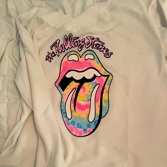 None Sweaters - Oversized Rolling Stone Sweater - Size Large